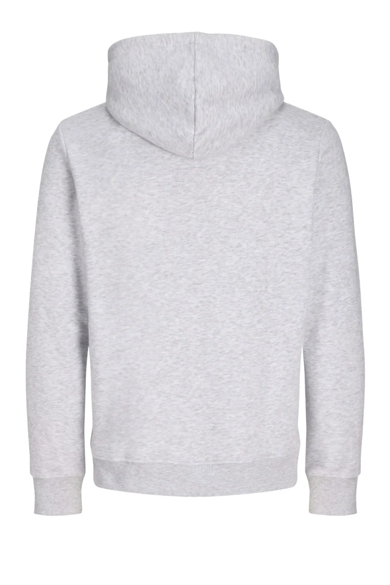 Суичър Jjrush Hood 12298428 BS000107 white melange — снимка 2