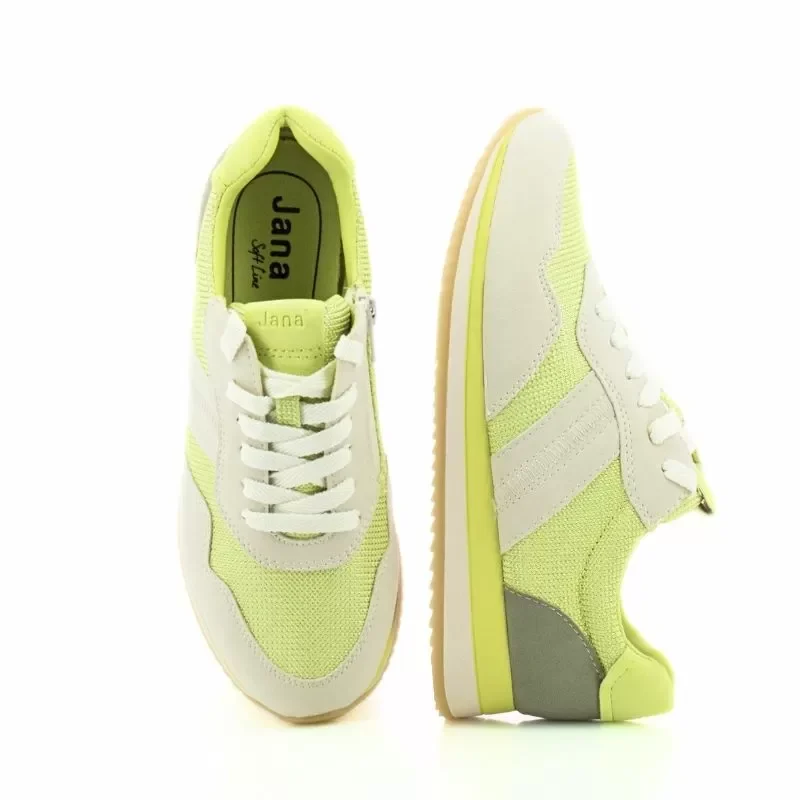 Дамски Сникърс Jana Softline – Jana Softline LIME — снимка 6