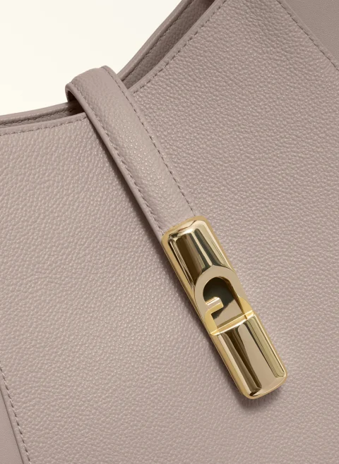 Чанта Furla Goccia Linen L — снимка 2