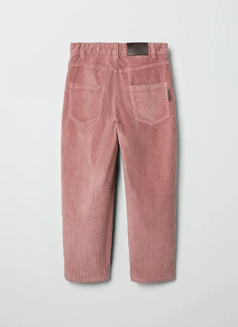 Панталон от рипсено кадифе Brunello Cucinelli Kids 8-10