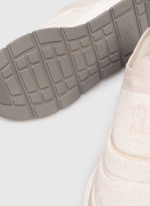 Кецове 'Cotton knit' Brunello Cucinelli Kids — снимка 5