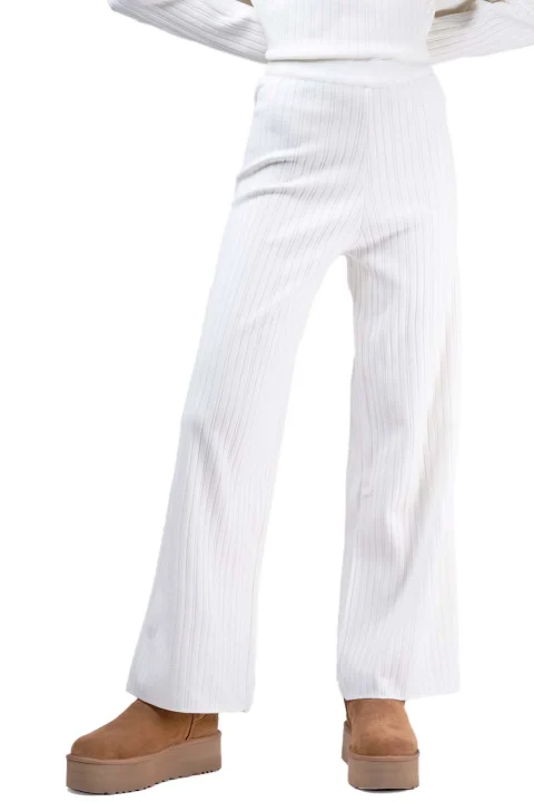 Панталон "Constucted Lines" Pants W235702 13302-vanilla