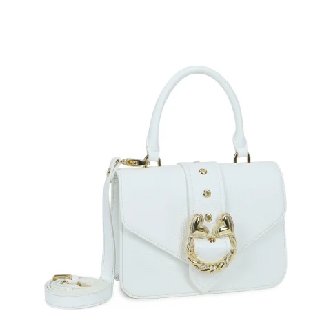 Дамска бяла чанта Baroque Braccialini — снимка 5
