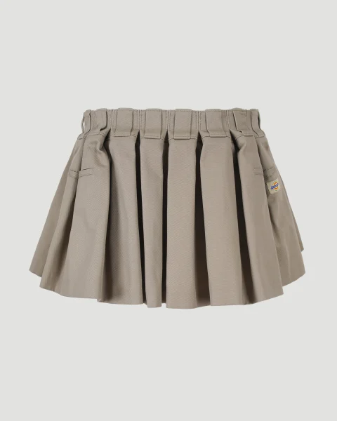 Box-Pleated Mini Skirt — снимка 2