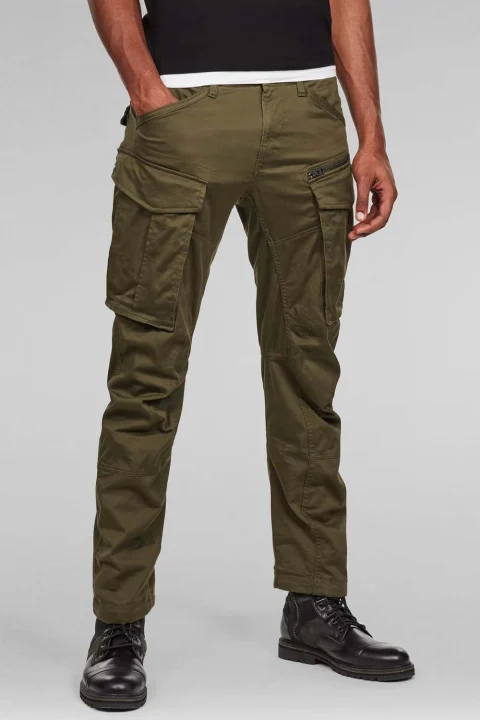 Панталон Rovic Zip 3D Regular Tapered D02190-5126-6059 dk bronze green — снимка 2