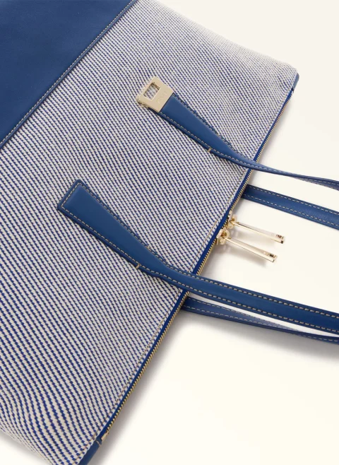 Furla Olivia 'Tote Bag' Toni Indigo L — снимка 4