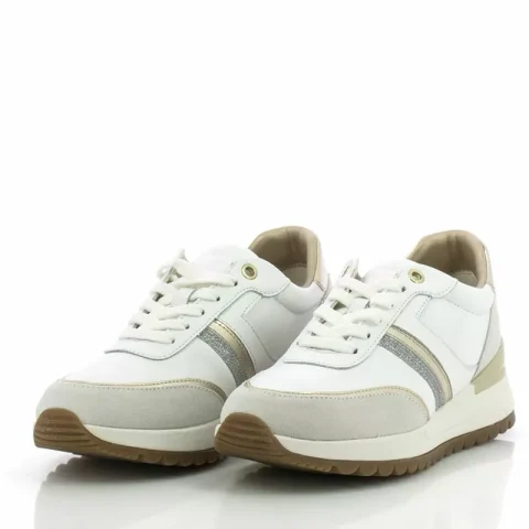 Дамски Сникърс GEOX – D3500A D DESYA WHITE/OFF WHITE — снимка 3