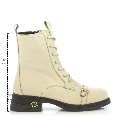 Дамски Кубинки CARLO FABIANI – 393-9512 WHITE — снимка 6