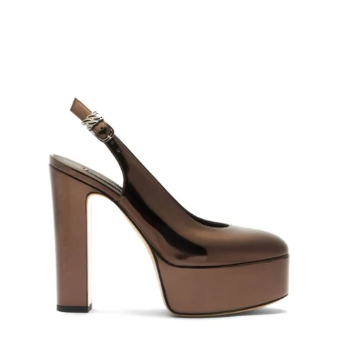 Дамски кафяви обувки Patty Interstellar Casadei