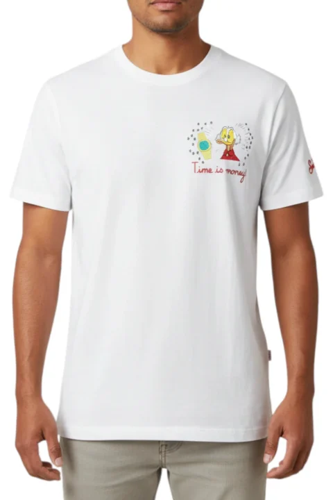 T-Shirt Portofino POT0001-04207L scrooge time money 01n emb — снимка 2