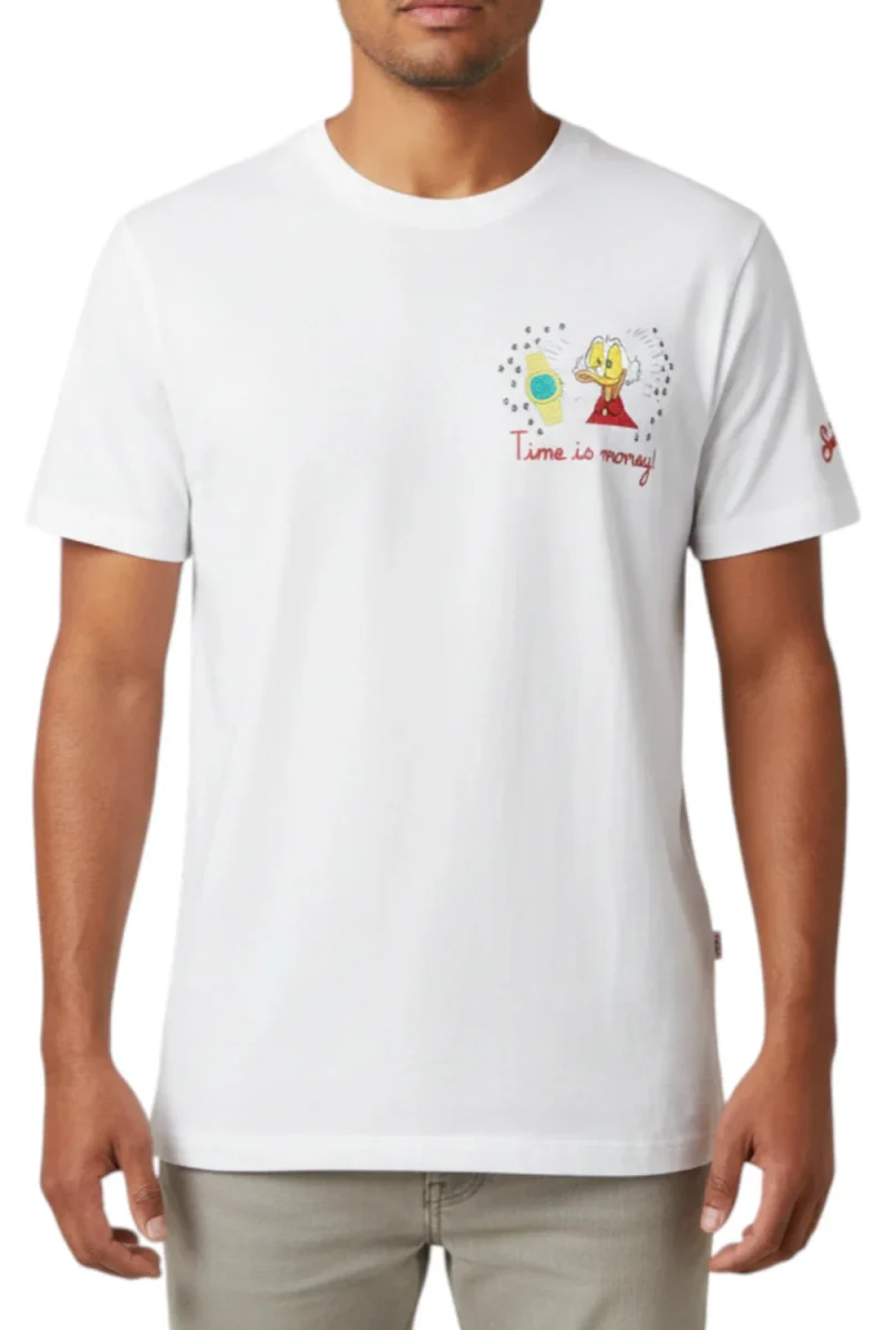 T-Shirt Portofino POT0001-04207L scrooge time money 01n emb — снимка 2