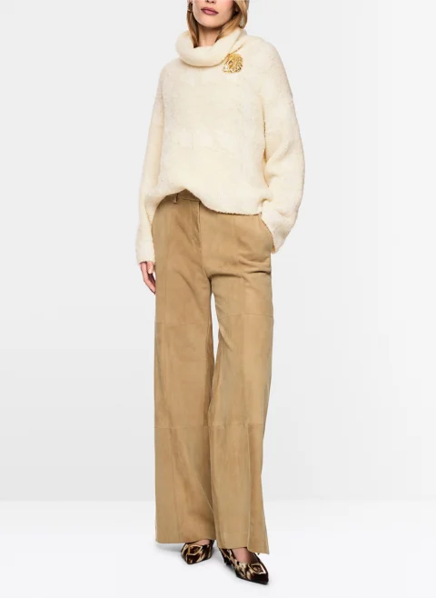 Пуловер с алпака 'Fluffy jumper' Marc Cain Collections — снимка 2