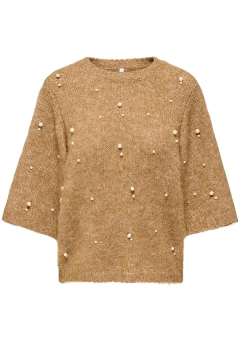 Плетено Onldolly Ss Pearl O-Neck 15376284 18-1025 TCX foxtrot