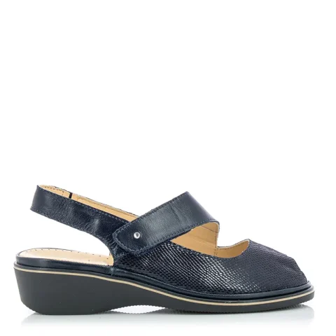 Дамски Сандали Комфорт ATEMA – 12012-M BLUE MARINO