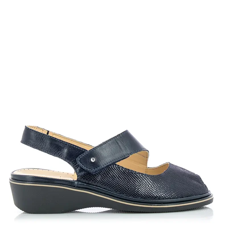Дамски Сандали Комфорт ATEMA – 12012-M BLUE MARINO