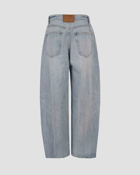 Blow Up Bleach Blue Mid-Rise Jeans — снимка 2