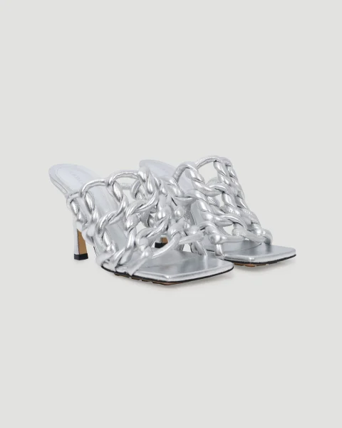 Stretch Mule in Silver — снимка 3