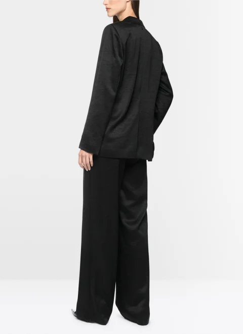 Сатенирано сако 'Crinkled effect' Marc Cain Collections — снимка 3