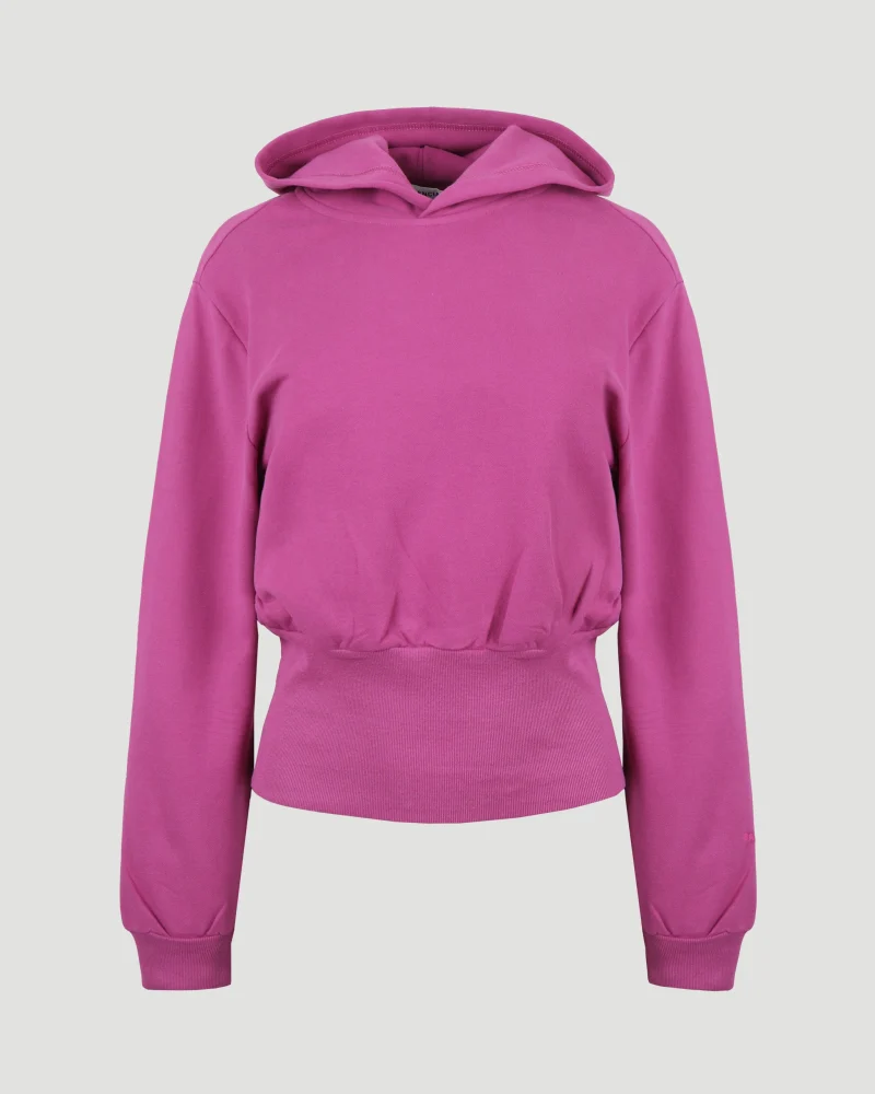 Sporty B Tuck-In Hoodie in Fuchsia