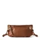 Дамска кафява чанта London Shoulder Small BORBONESE — снимка 2