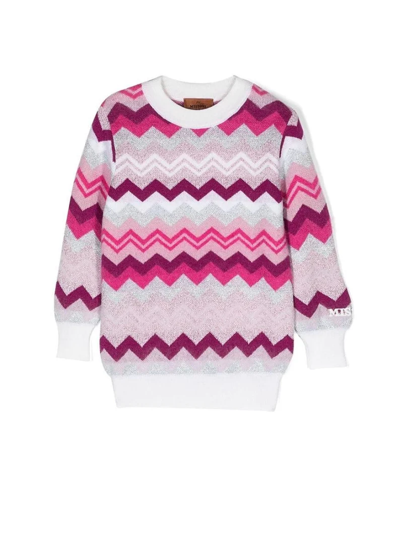 Пуловер от вълна и мохер Missoni Kids