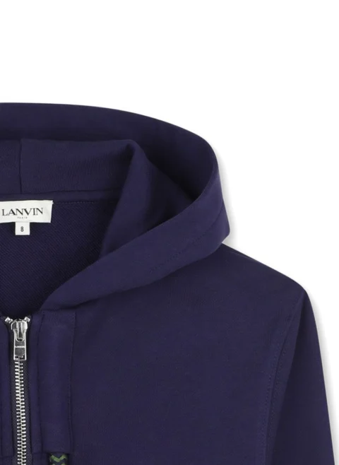 Суитшърт с бродерия Lanvin Kids — снимка 3