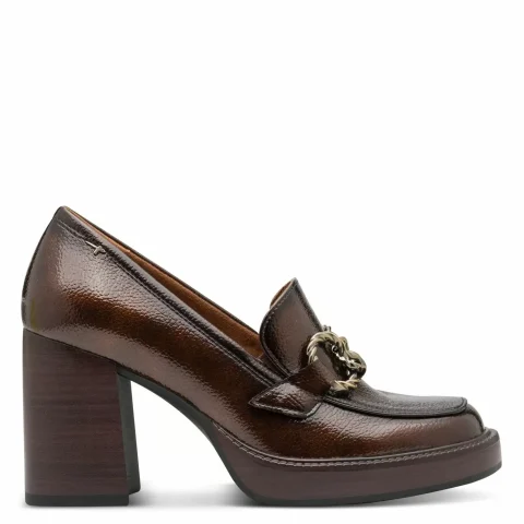 Токчета TAMARIS – 1-24413-45-359 BROWN PATENT