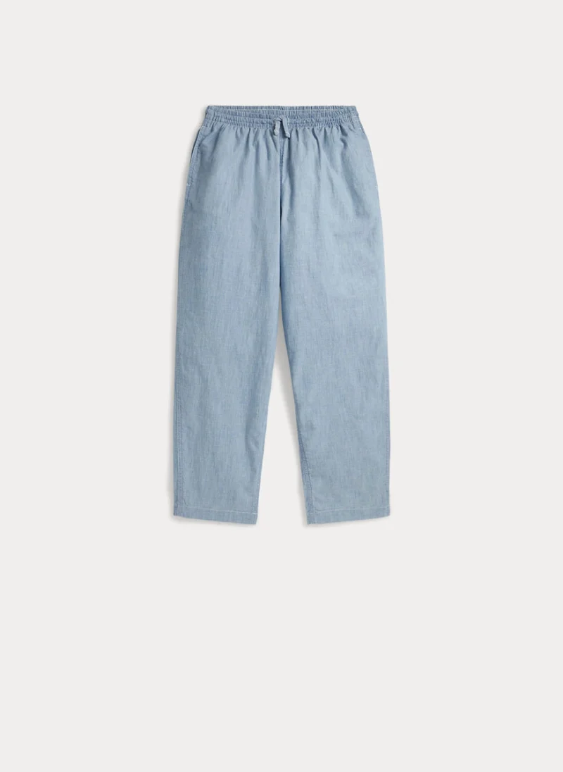 Панталон с бродерия Ralph Lauren Kids 8-20