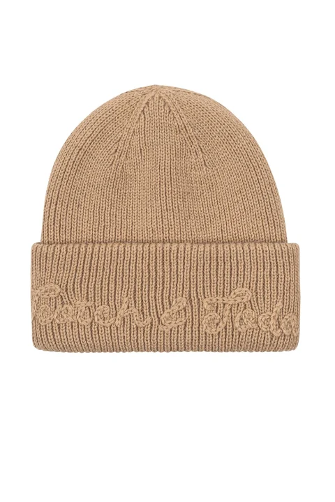 Шапка S&S Chain Stitch Cuff Beanie SSM53005 272 sc272-taupe