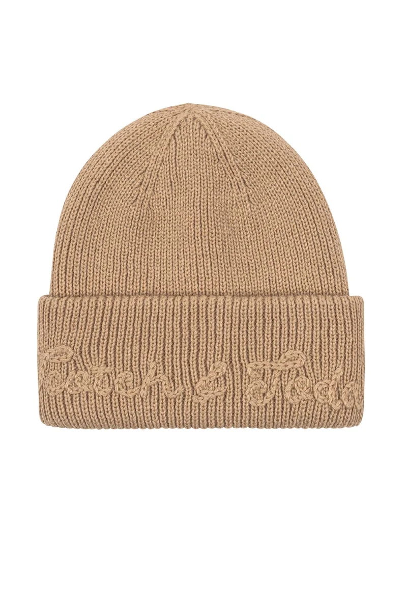 Шапка S&S Chain Stitch Cuff Beanie SSM53005 272 sc272-taupe