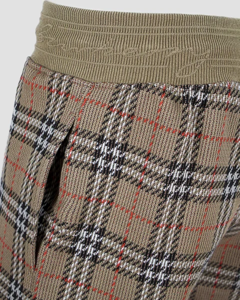 Check Jacquard Trousers — снимка 2
