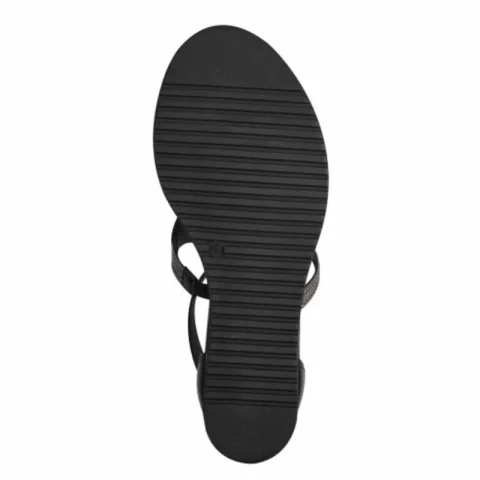 Дамски Сандали На Платформа TAMARIS – 1-28214-42-001 BLACK — снимка 6