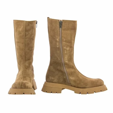 Дамски Равни Боти CARLO FABIANI – 362-1139-3 CAMEL — снимка 5