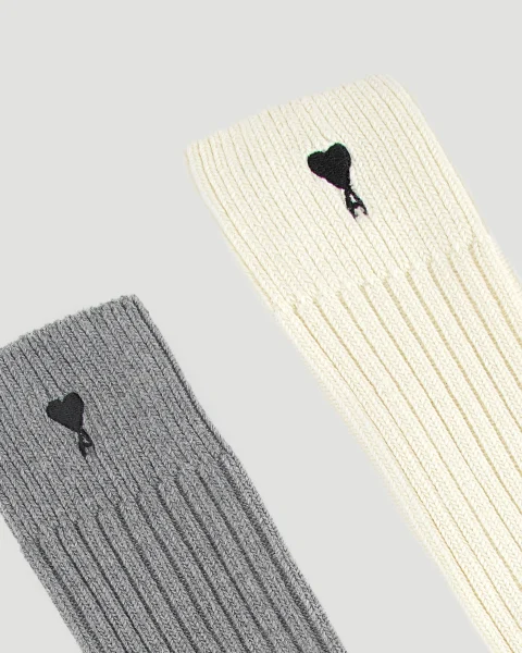 Three Pack Ami de Coeur Socks in Multicolour — снимка 2
