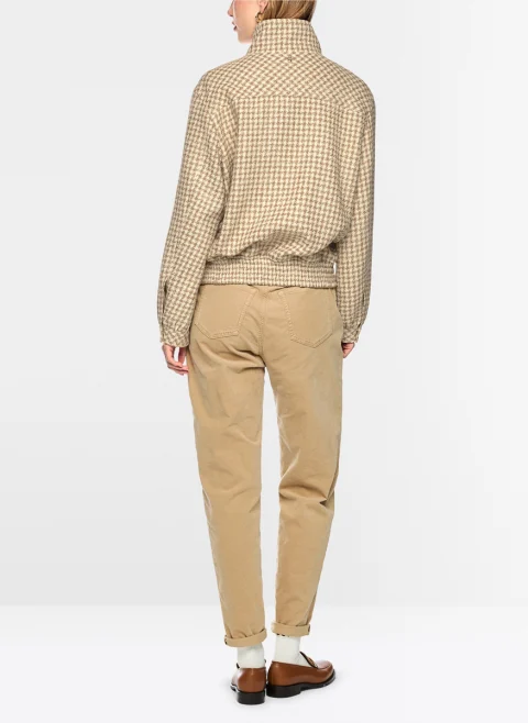 Бомбър яке 'Houndstooth' Marc Cain Collections — снимка 3