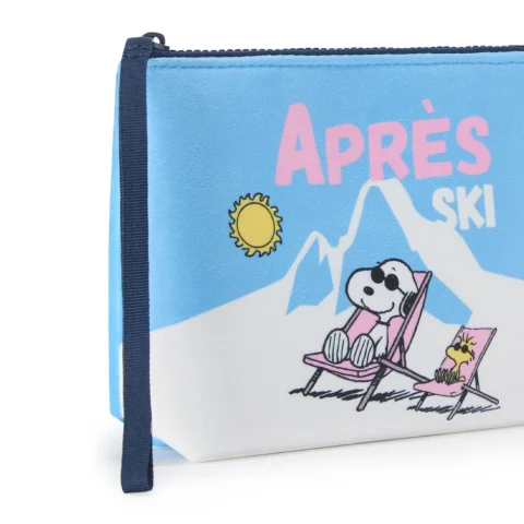 Чантичка Aline Off white Snoopy SAINT BARTH — снимка 5