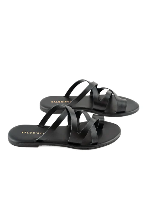 Сандали Alimia Lea 0071 black — снимка 2