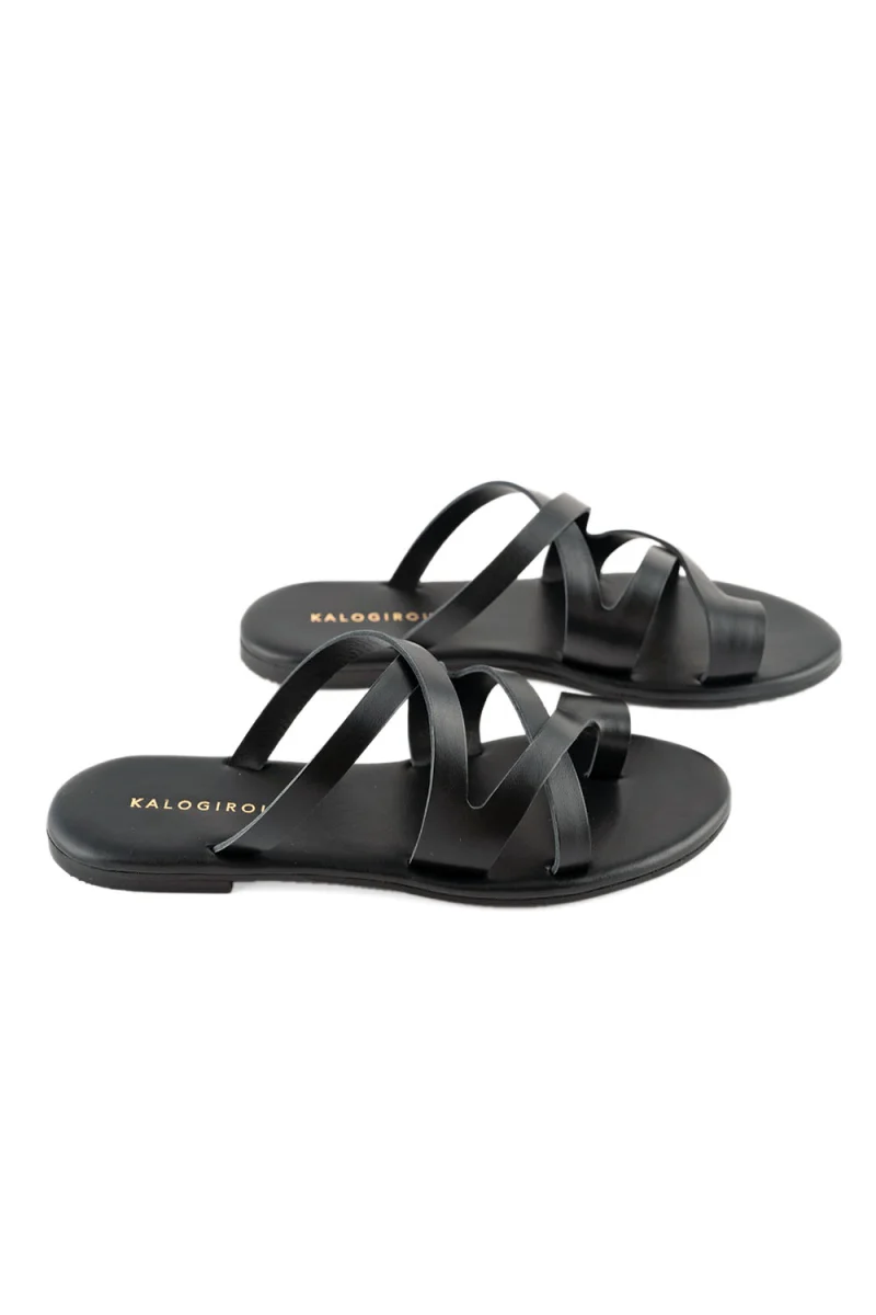 Сандали Alimia Lea 0071 black — снимка 2