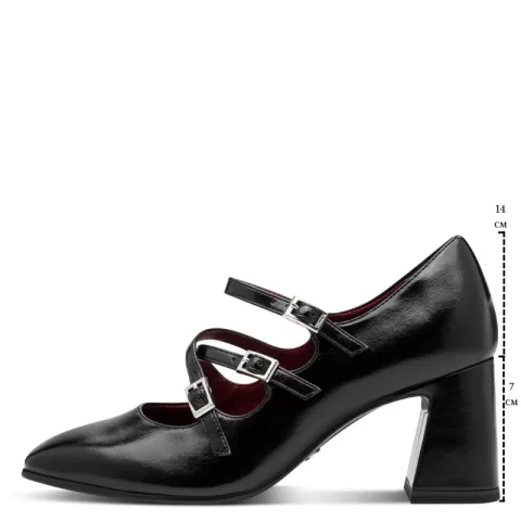 Токчета TAMARIS – 1-22458-45-001 BLACK — снимка 7