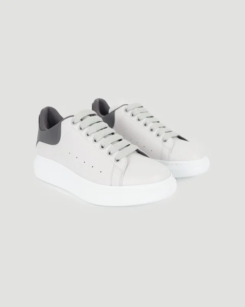 Oversized Sneaker in White and Grey — снимка 2