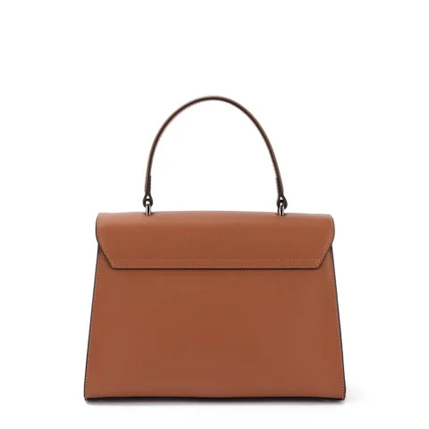 Дамска кафява чанта Perla 2009 Cromia — снимка 6