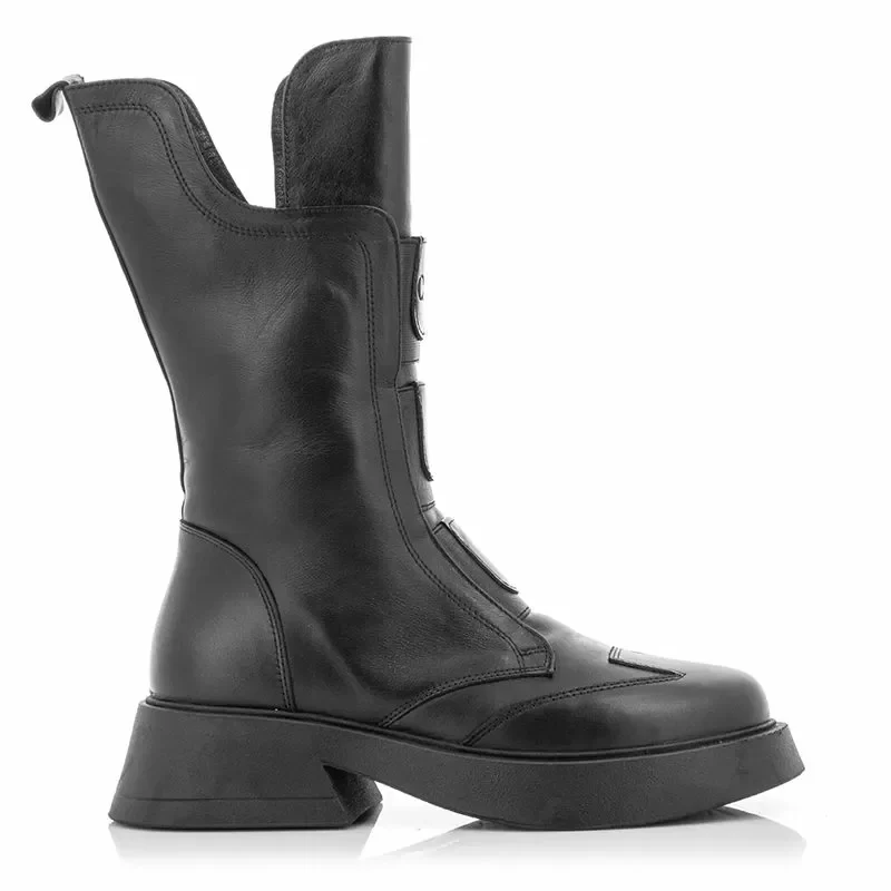 Дамски Кубинки CARLO FABIANI – 99 CRAZY HI BLACK
