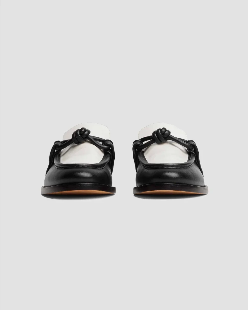 Astaire Loafers in Black and White — снимка 2
