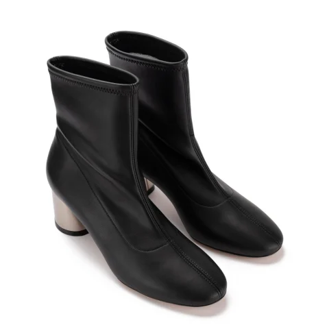Дамски черни боти Casadei — снимка 5