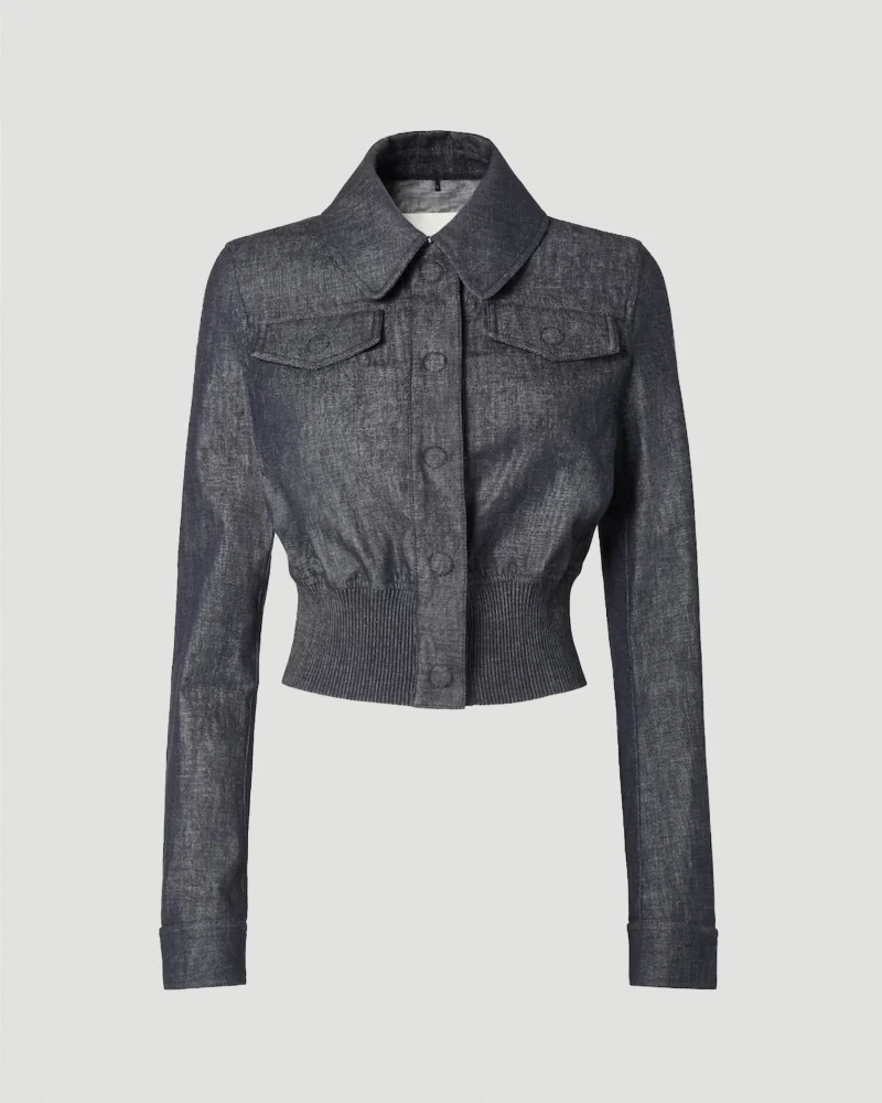 Denim Bomber Jacket