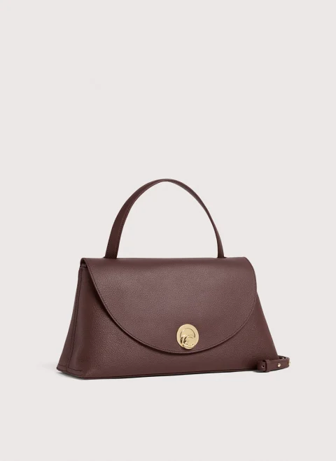 Кожена чанта Coccinelle Nikla Medium — снимка 2