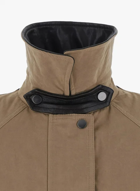 Яке с кожени детайли Brunello Cucinelli — снимка 4