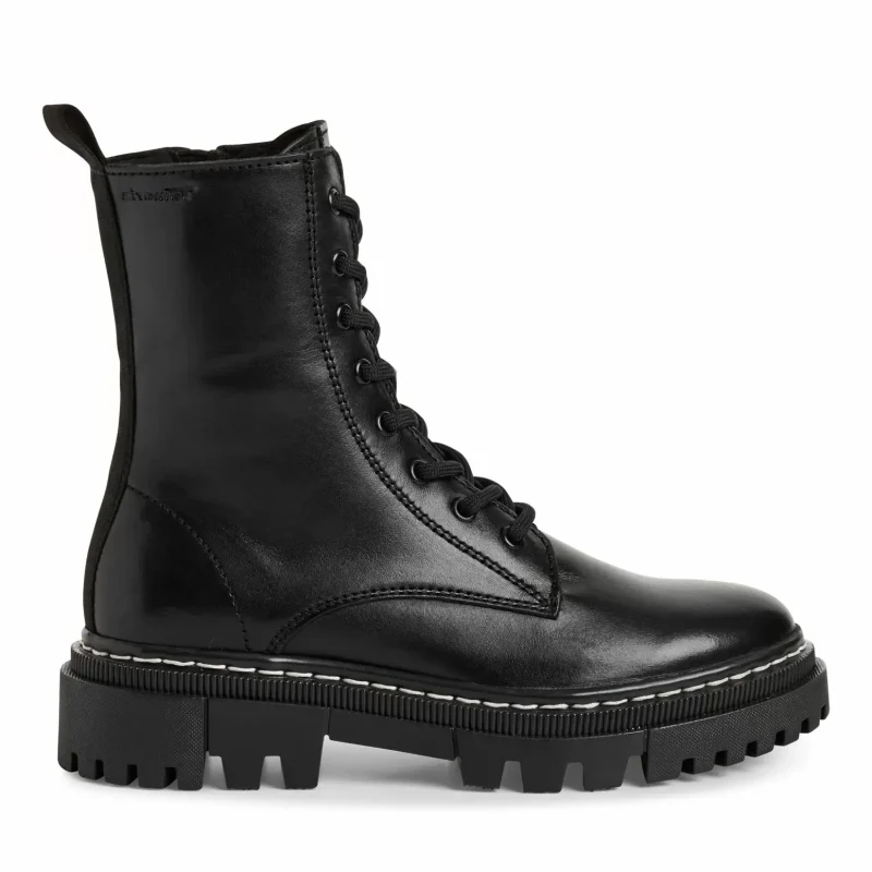 Дамски Кубинки TAMARIS – 1-25276-41-003 BLACK LEATHER