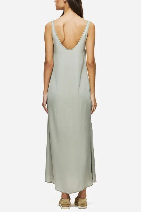 Рокля Maxi Slip DLWD000081 vintage greige — снимка 2
