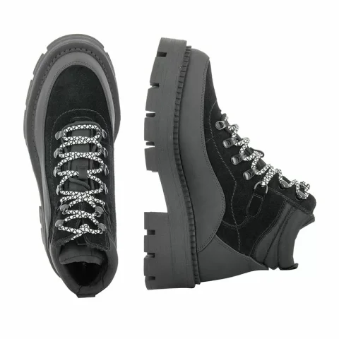 Дамски Кубинки TAMARIS – 1-26849-41 001 BLACK — снимка 5